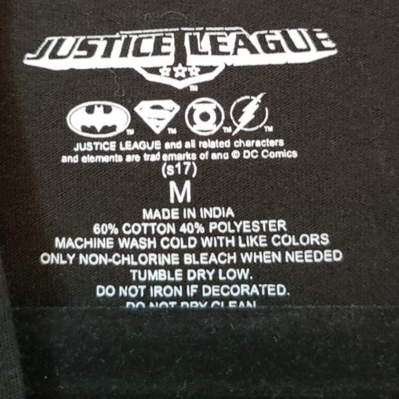 🛍 Justice league men's long sleeve hooded shirt - Picture 4 of 4